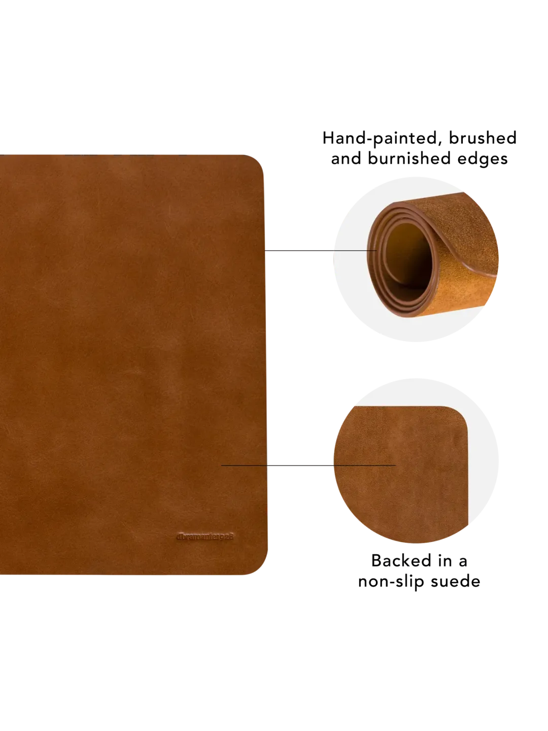 Copenhagen - Desk Mat - Small - Tan
