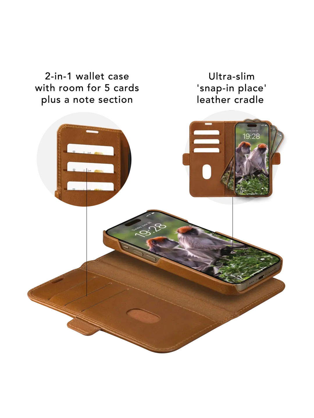 Lynge - iPhone 15 Pro Max - Tan