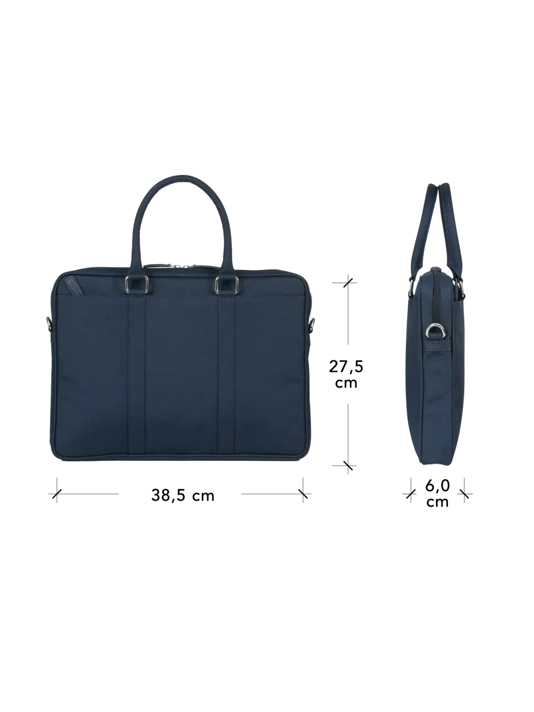 Fifth Avenue - 15” Laptop Bag- Pure Blue