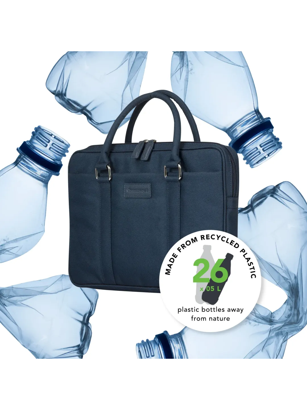 Stelvio - 14” Slim Laptop Bag PURE - Blue