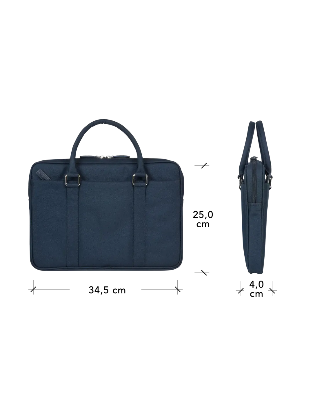 Stelvio - 14” Slim Laptop Bag PURE - Blue
