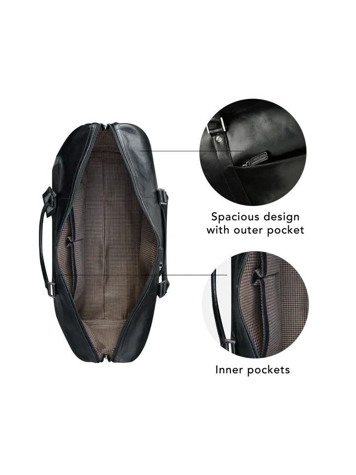 Kastrup 2 Weekender Bag - Black