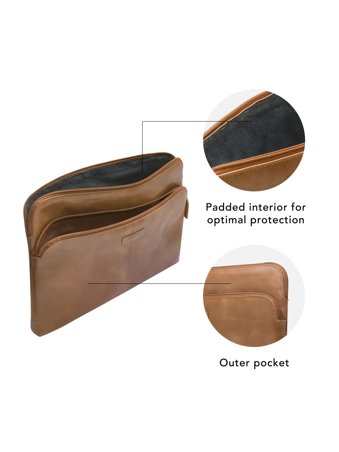 Skagen Pro+ - MB Pro 14”/up to 14” Laptop - Tan