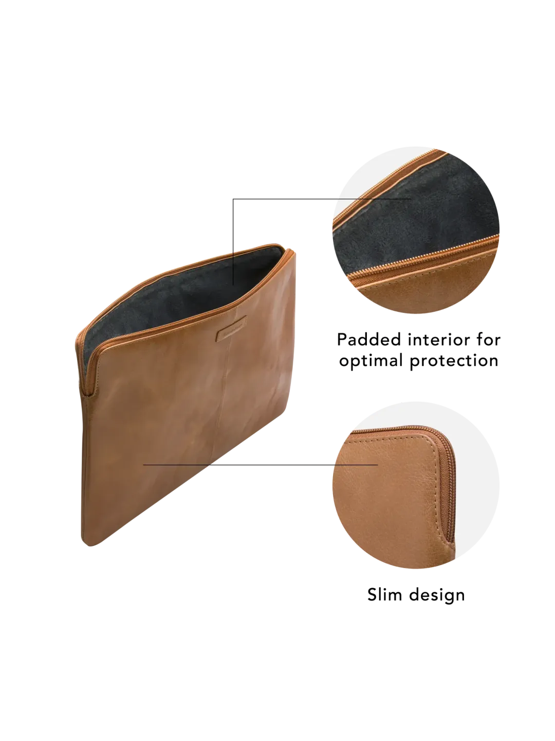 Skagen Pro - MacBook Air 15”/Laptop 14” - Tan